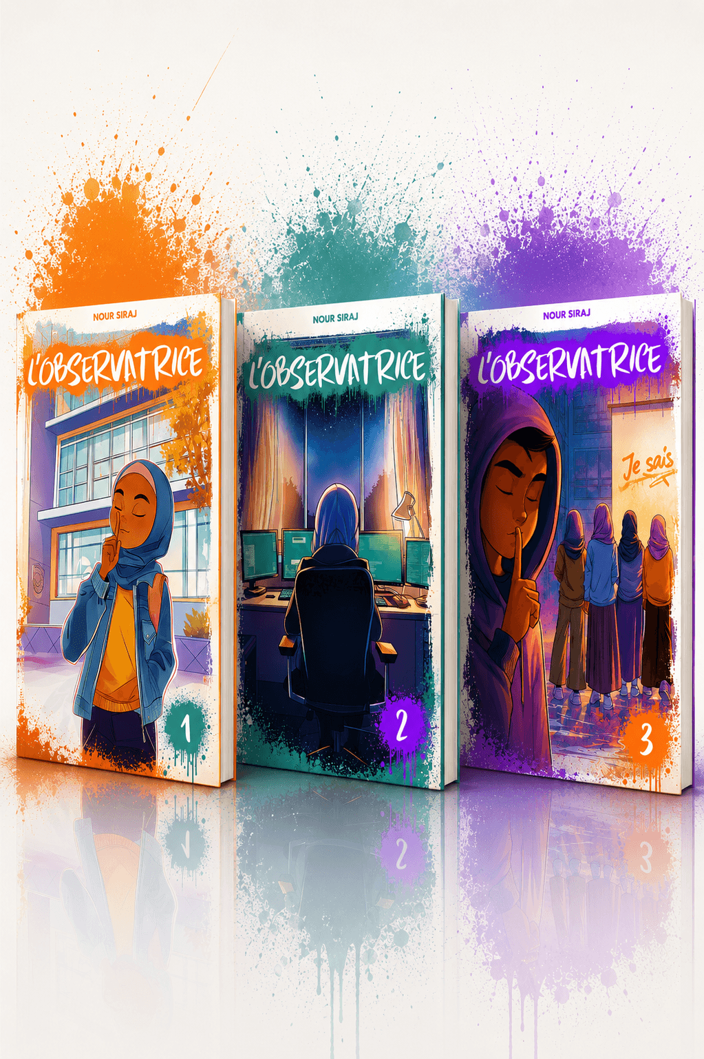 Pack l'Observatrice tome 1, 2 et 3